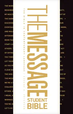 the message student bible imagen de la portada del libro