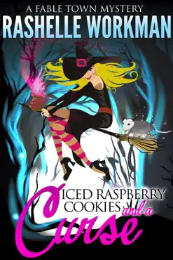 iced raspberry cookies and a curse book cover image