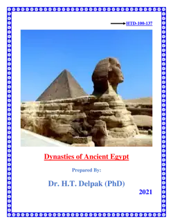 dynasties of ancient egypt book cover image