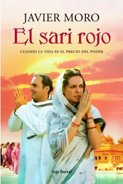 el sari rojo imagen de la portada del libro