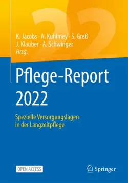 pflege-report 2022 book cover image
