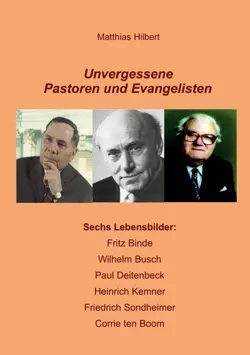unvergessene pastoren und evangelisten book cover image