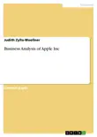Business Analysis of Apple Inc synopsis, comments