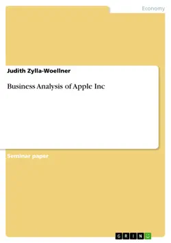 business analysis of apple inc book cover image
