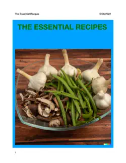 the essential recipes book cover image