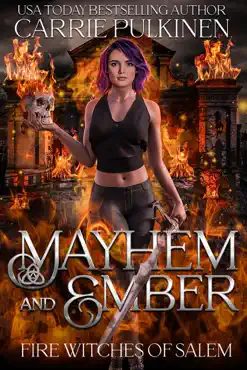 mayhem and ember imagen de la portada del libro