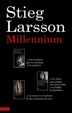 trilogía millennium (pack) book cover image