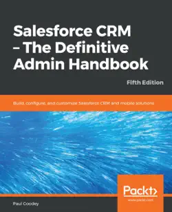 salesforce crm - the definitive admin handbook book cover image
