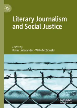 literary journalism and social justice book cover image