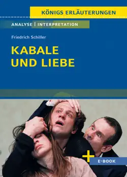 kabale und liebe von friedrich schiller - textanalyse und interpretation book cover image