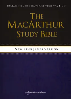 nkjv, the macarthur study bible book cover image