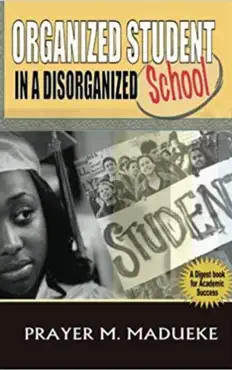 organized student in a disorganized school book cover image