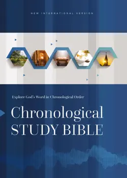 niv, chronological study bible book cover image