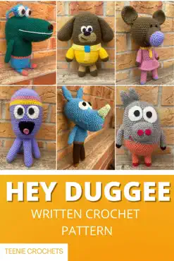 hey duggee - written crochet patterns book cover image