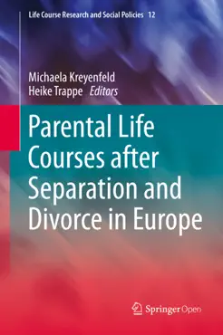 parental life courses after separation and divorce in europe book cover image