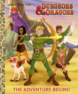 the adventure begins! (dungeons & dragons) book cover image