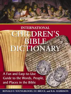 international children's bible dictionary book cover image