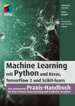 machine learning mit python und keras, tensorflow 2 und scikit-learn book cover image