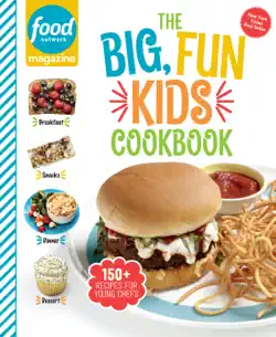 food network magazine the big, fun kids cookbook book cover image