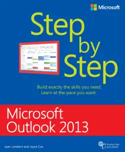 microsoft outlook 2013 step by step book cover image