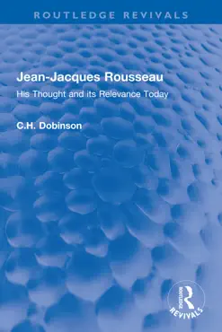 jean-jacques rousseau book cover image