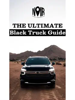 the ultimate black truck guide book cover image