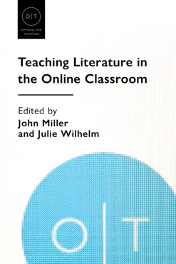 teaching literature in the online classroom book cover image