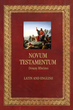 the new testament in latin and english book cover image