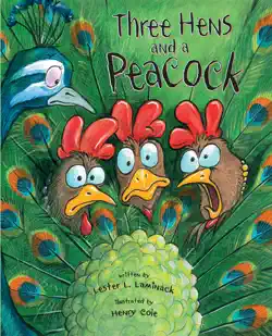 three hens and a peacock imagen de la portada del libro