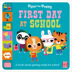 piper the puppy first day at school imagen de la portada del libro