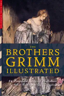 the brothers grimm illustrated book cover image