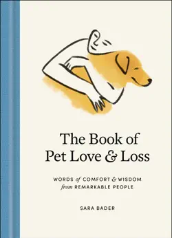the book of pet love and loss imagen de la portada del libro