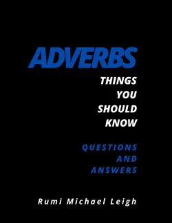 adverbs book cover image