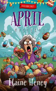 easter trouble at the chocolate factory blackthorn stables april mystery book cover image