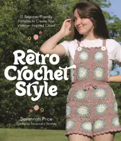 retro crochet style book cover image