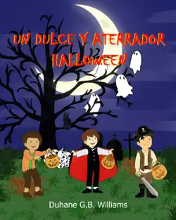 un dulce y aterrador halloween imagen de la portada del libro
