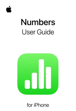 numbers user guide for iphone book cover image