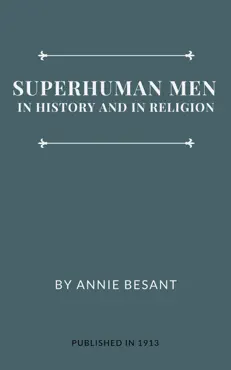 superhuman men in history and in religion imagen de la portada del libro