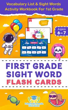first grade sight word flash cards book cover image