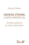 George Steiner, l'hôte importun sinopsis y comentarios