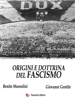 origini e dottrina del fascismo book cover image