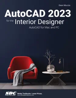 autocad 2023 for the interior designer book cover image