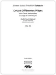 Twelve Original Pieces - Op. 52 sinopsis y comentarios
