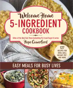 welcome home 5-ingredient cookbook book cover image