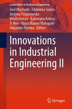 innovations in industrial engineering ii book cover image