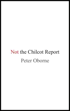 not the chilcot report book cover image