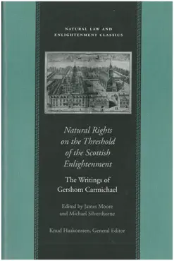 natural rights on the threshold of the scottish enlightenment book cover image