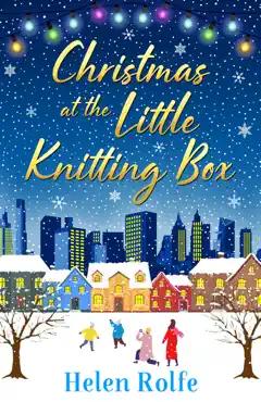 christmas at the little knitting box book cover image