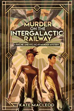 murder on the intergalactic railway book cover image
