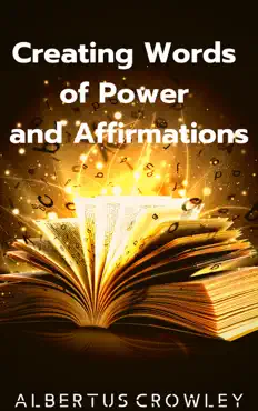 creating words of power and affirmations book cover image